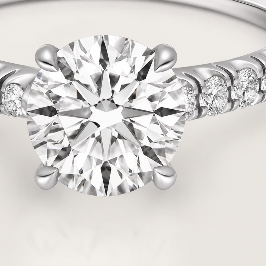 Victorian Round Diamond Ring