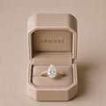 Victorian Pear Diamond Ring