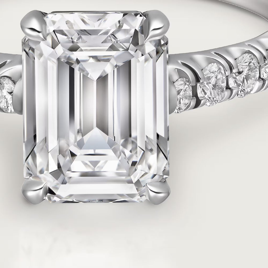 Victorian Emerald Diamond Ring