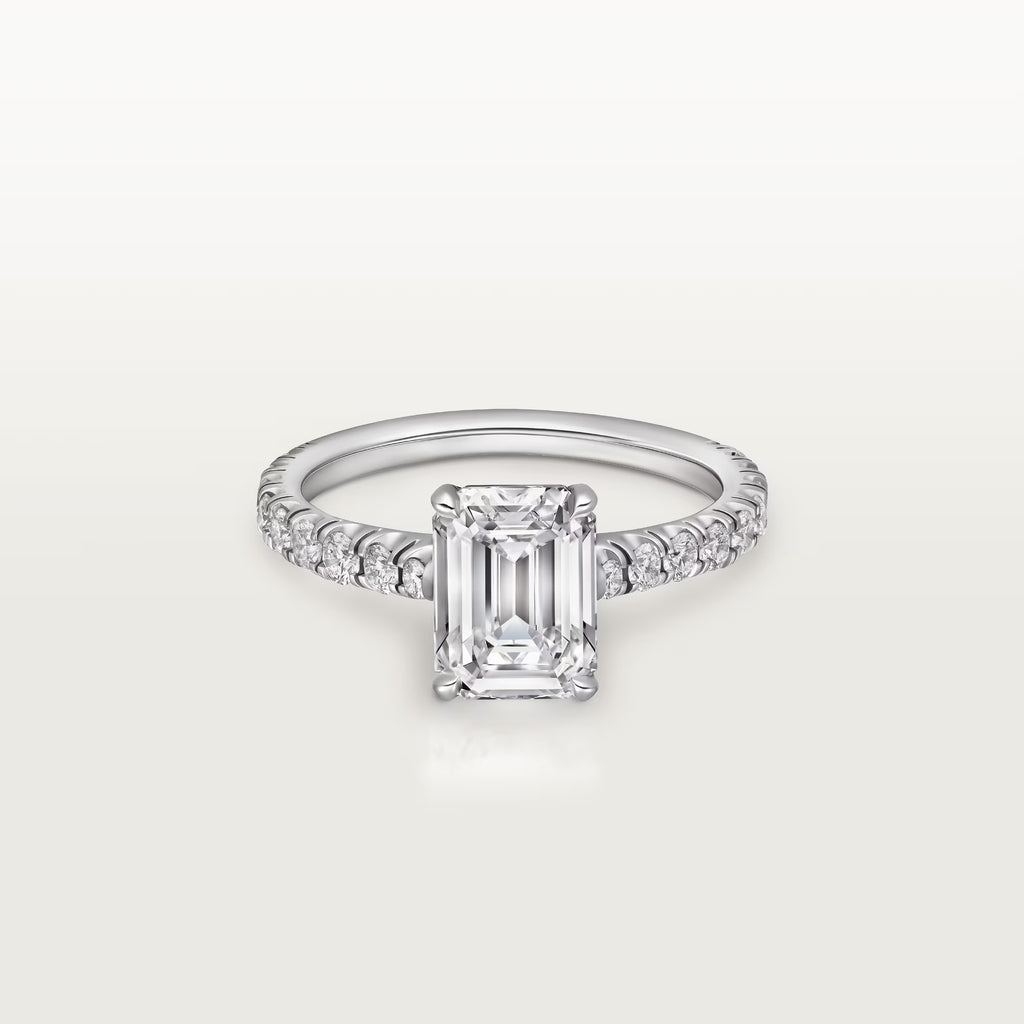 Victorian Emerald Diamond Ring